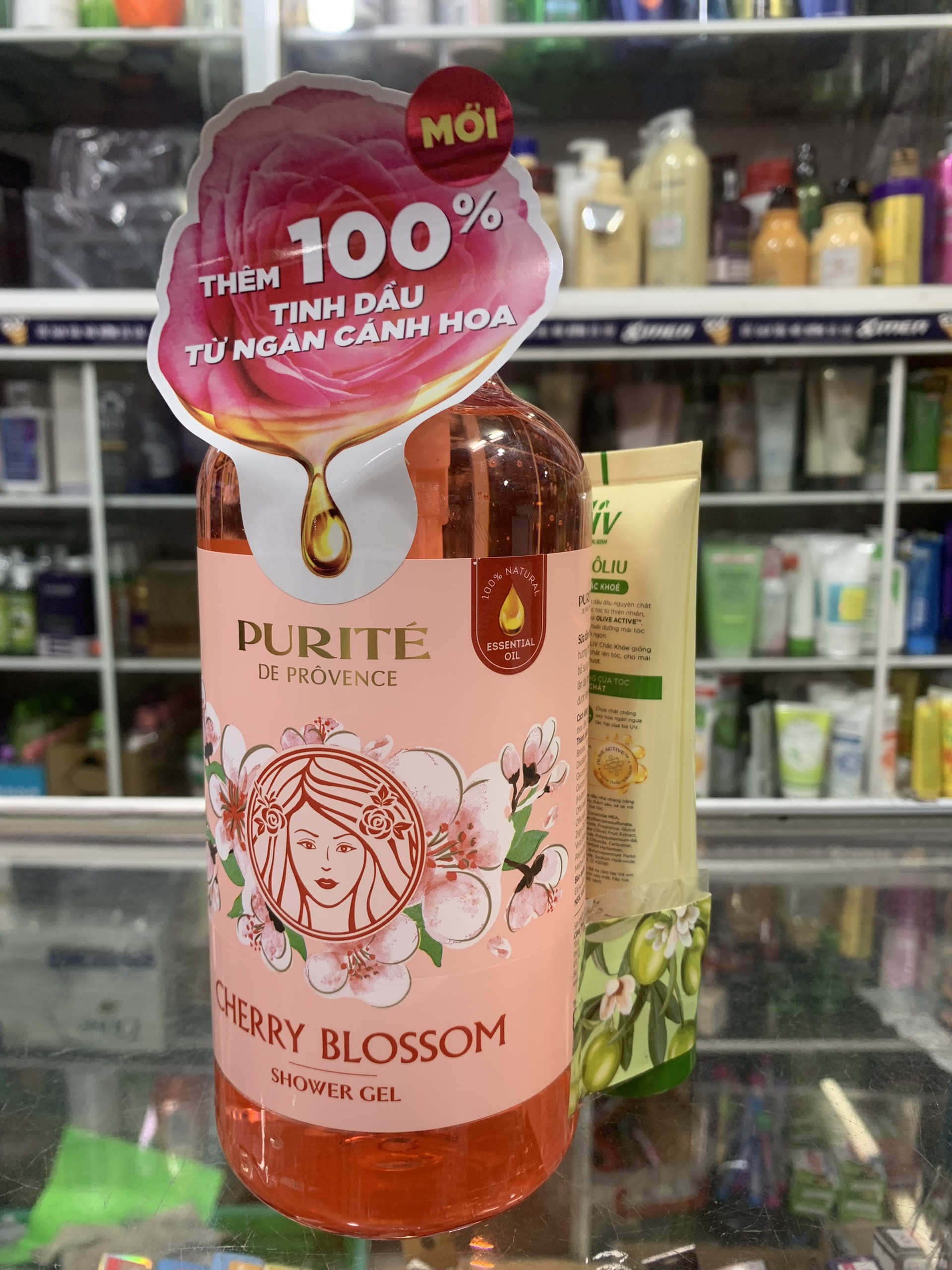[HCM]Sữa Tắm Giữ Ẩm PURITE PROVENCE 850ml ( Hoa Anh Đào )