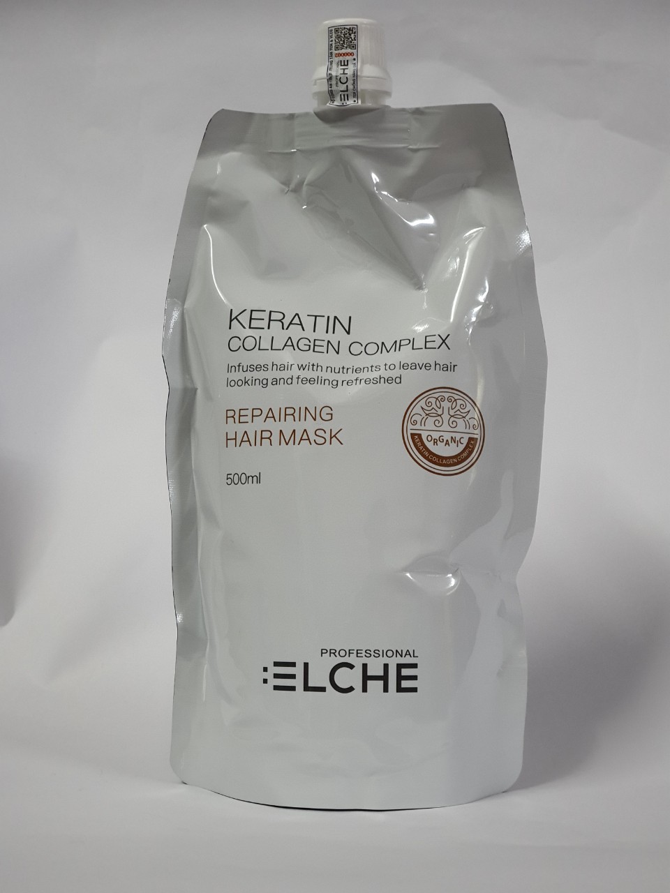 Mặt nạ hấp tóc Keratin Collagen Complex Elche 500ml