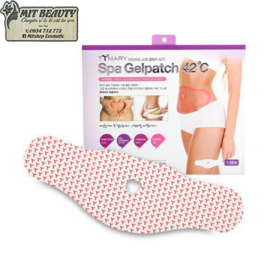 [HCM][Hộp 5 Miếng] Miếng Dán Tan Mỡ Bụng Spa Gel Patch 42°C Hàn Quốc