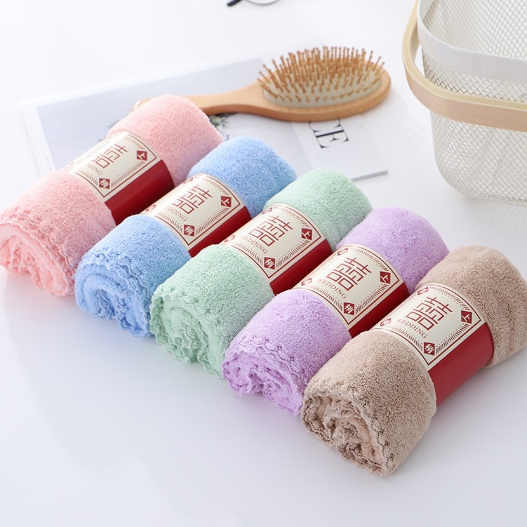 Khăn Mặt Hàn Quốc Siêu Mềm Mịn Kích Thước 50*30cm