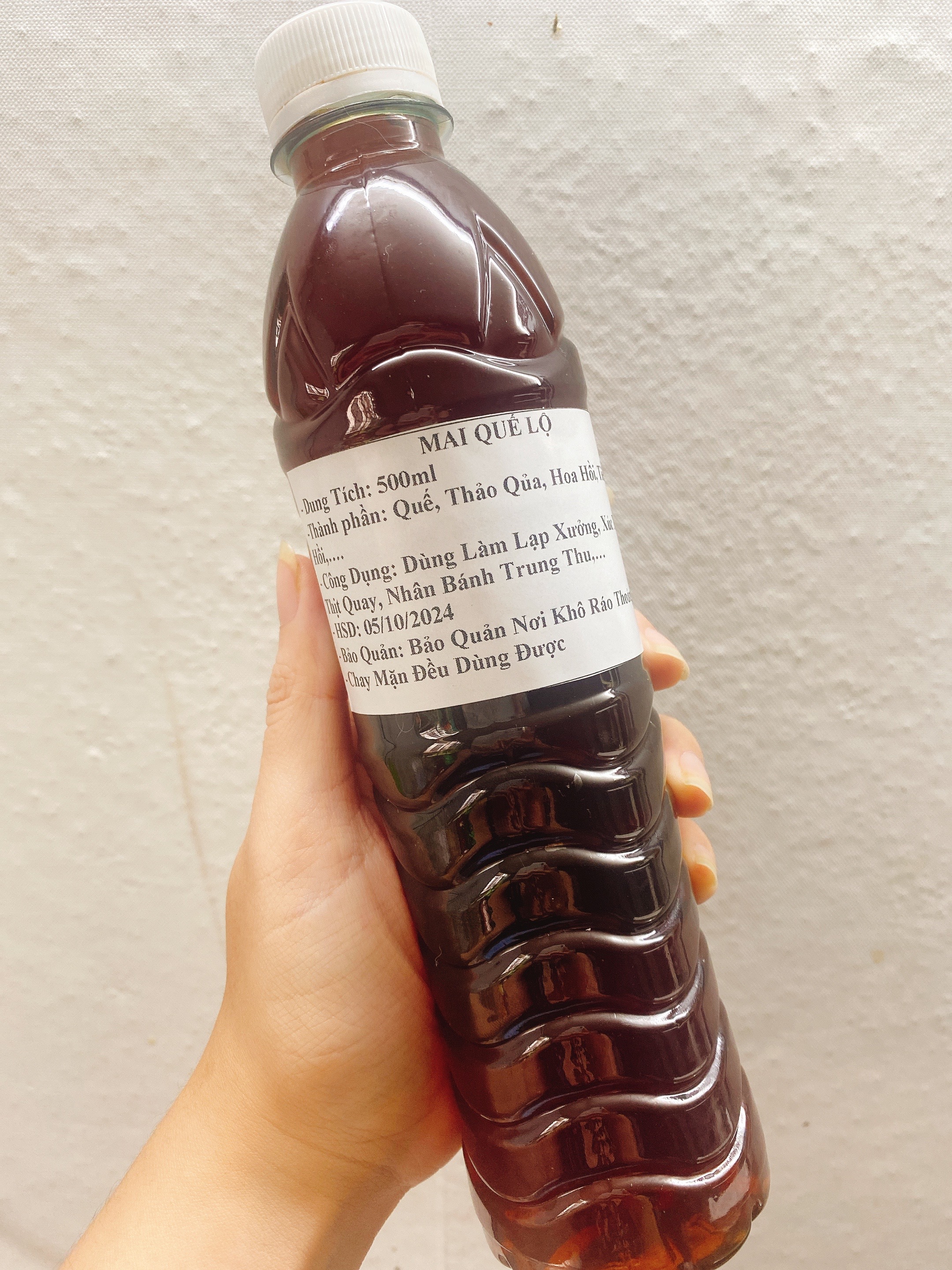 Mai Quế Lộ 500ml (làm lạp xưởng, ướp thịt, nhân bánh trung thu,...)