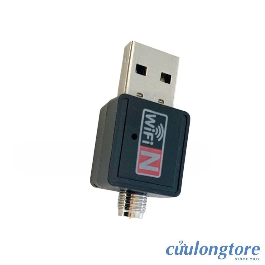 USB Thu Phát Wifi 600Mbps Cho PC Máy Tính Bàn Laptop, Tốc Độ Cao USB card mạng không dây gắn ngoài Cửu Long shop