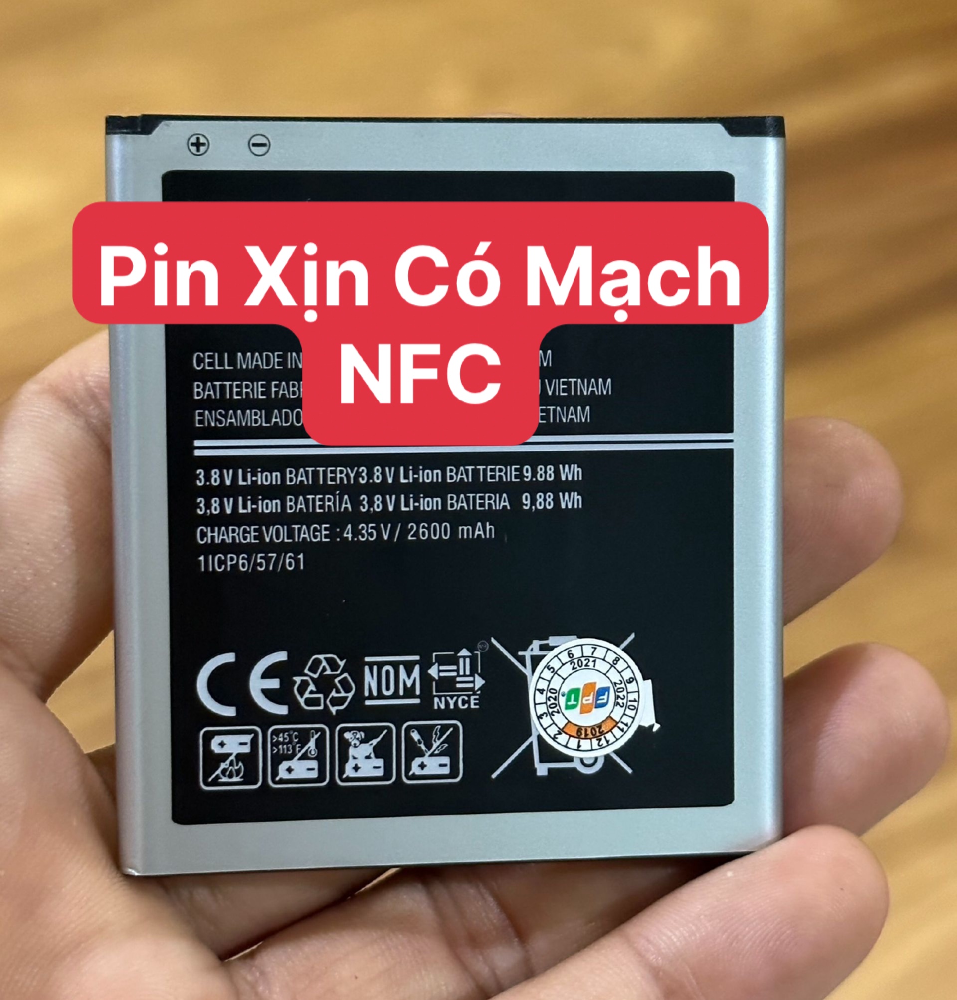 Pin Samsung Galaxy J2 Pro chính hãng J250