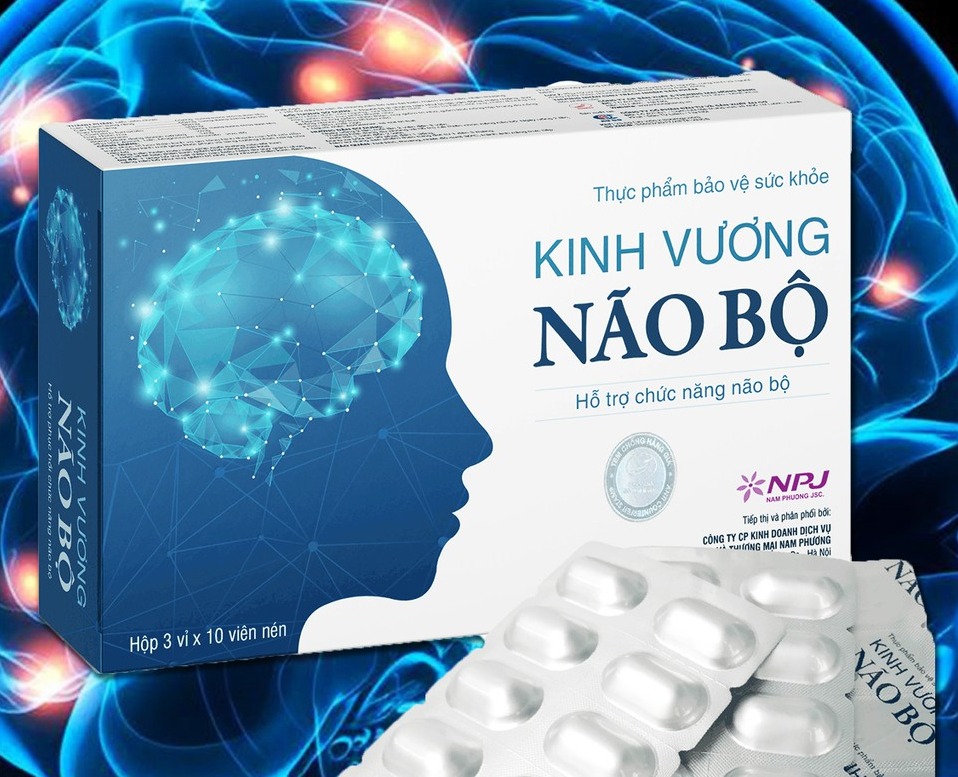 Kinh Vương Não Bộ - Hỗ trợ tăng cường trí não (Hộp 30 viên) | Lazada.vn