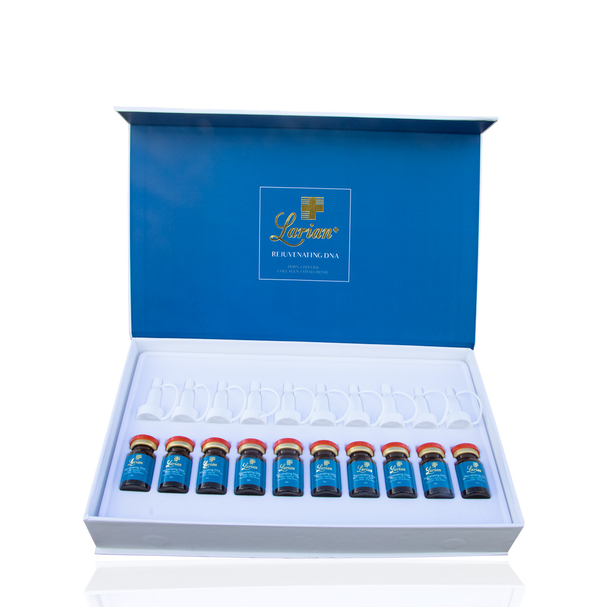 REJUVENATING DNA LARIAN+(SERUM TẾ BÀO GỐC TRỊ SẸO HÀN QUỐC ) 1 SET 10 LỌ X 8 ML.
