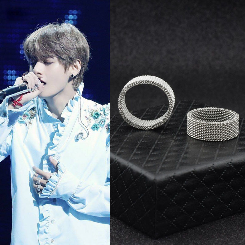 Nhẫn  Taehyung, titan không gỉ