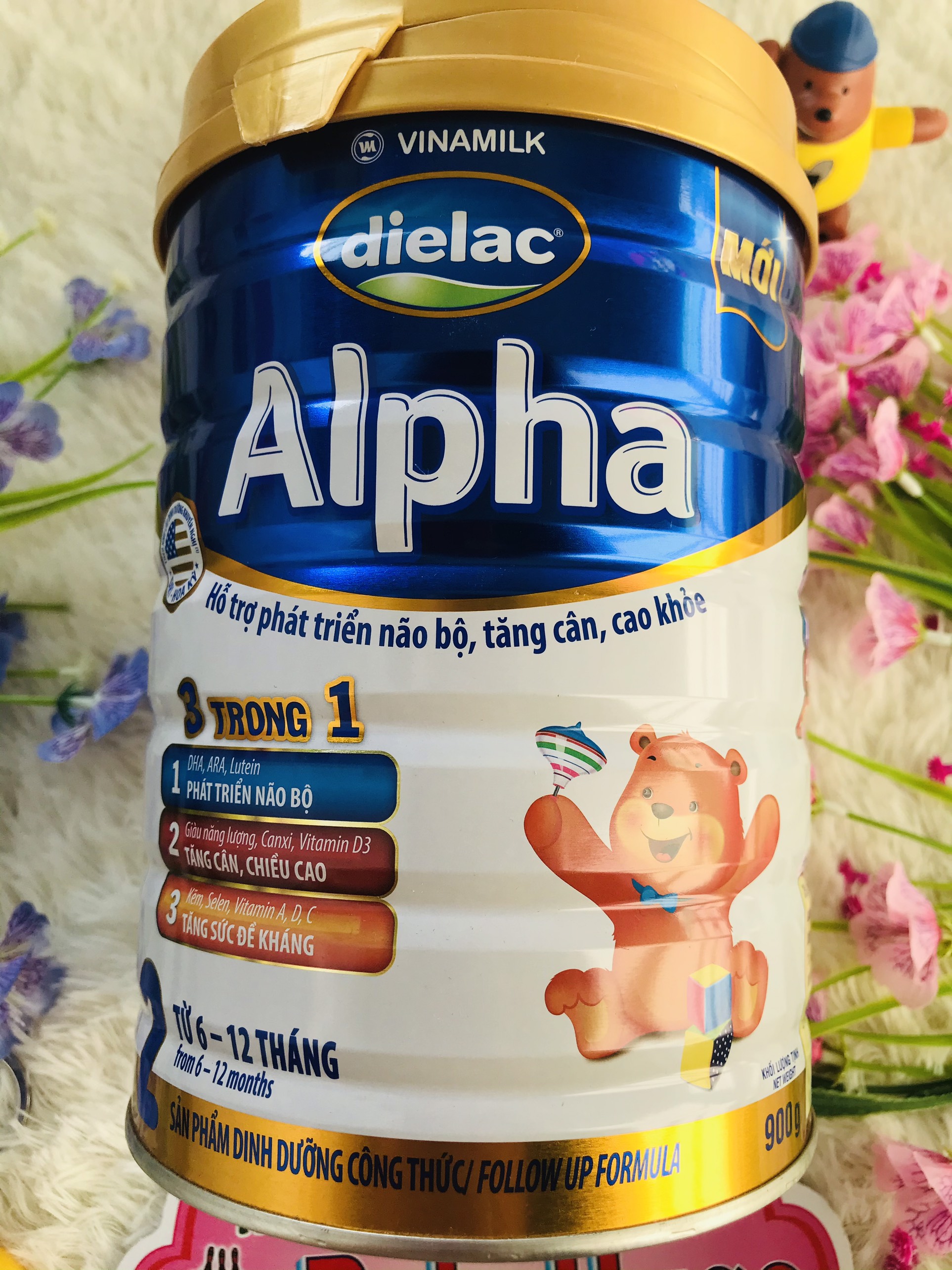 [DATE MỚI ] SỮA BỘT DIELAC ALPHA 2  (6-12 Tháng) 400g/900g