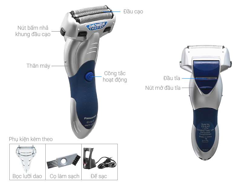 Máy cạo râu Panasonic (Nhật Bản) ES-SL41-S453 (Mới 100%. bảo hành 12 tháng chính hãng)