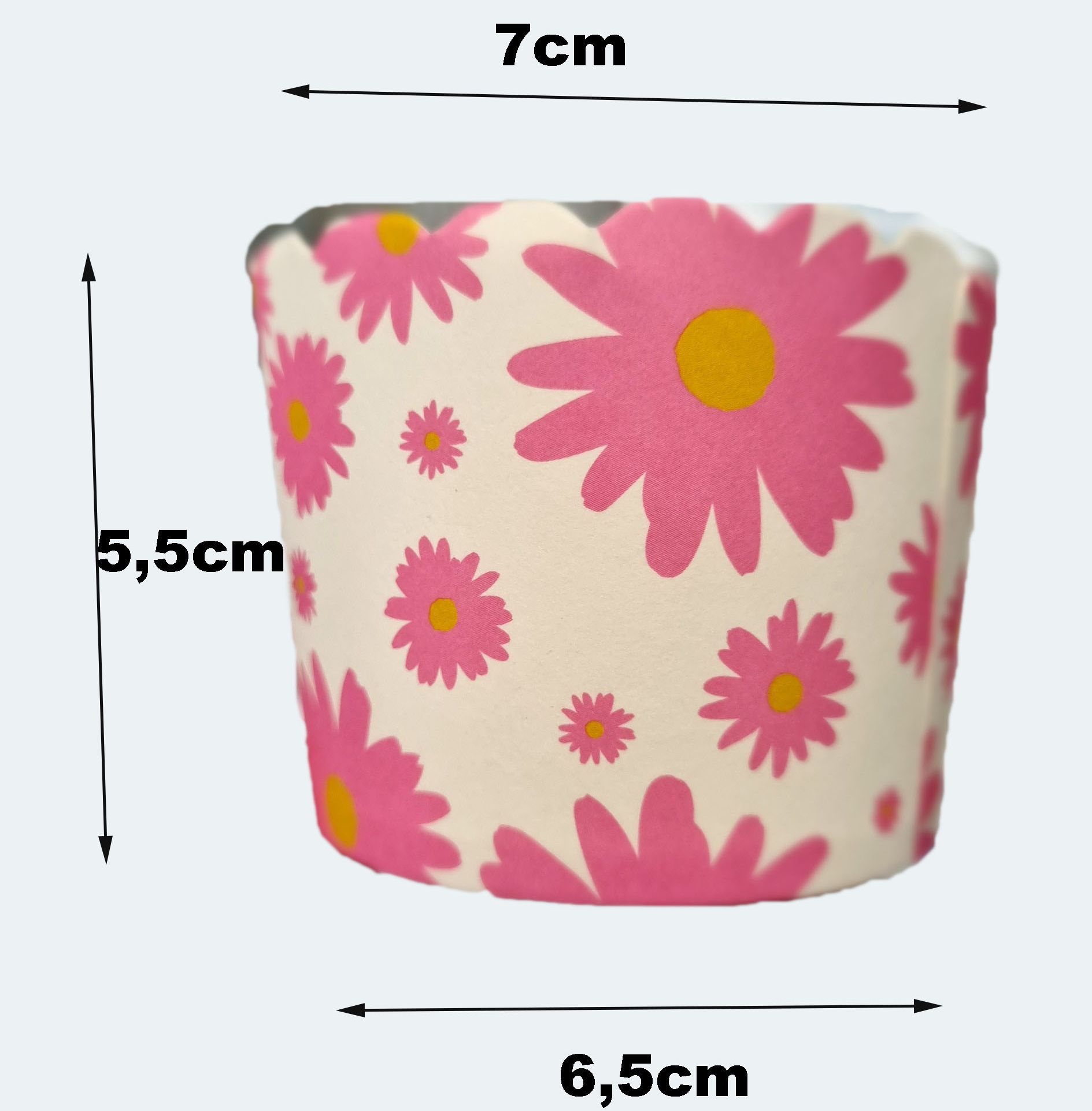 BỘ 50 LY CUPCAKE GIẤY NƯỚNG BÁNH LỚN- NHỎ( 2 SIZE)
