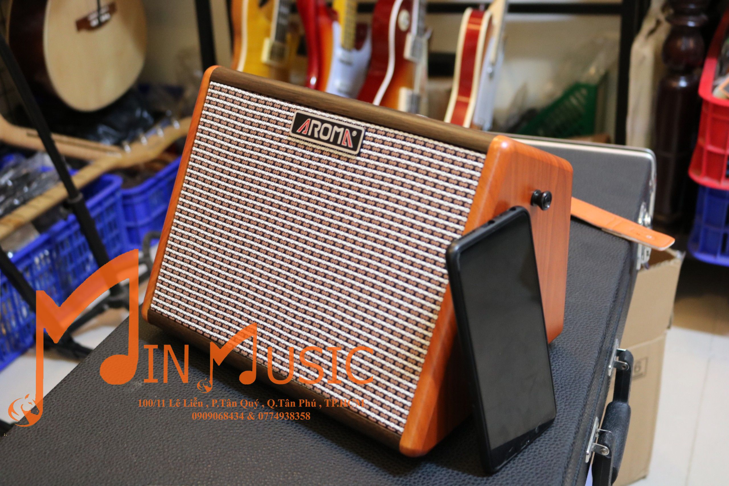 Ampli Guitar Acoustic Aroma AG-26A