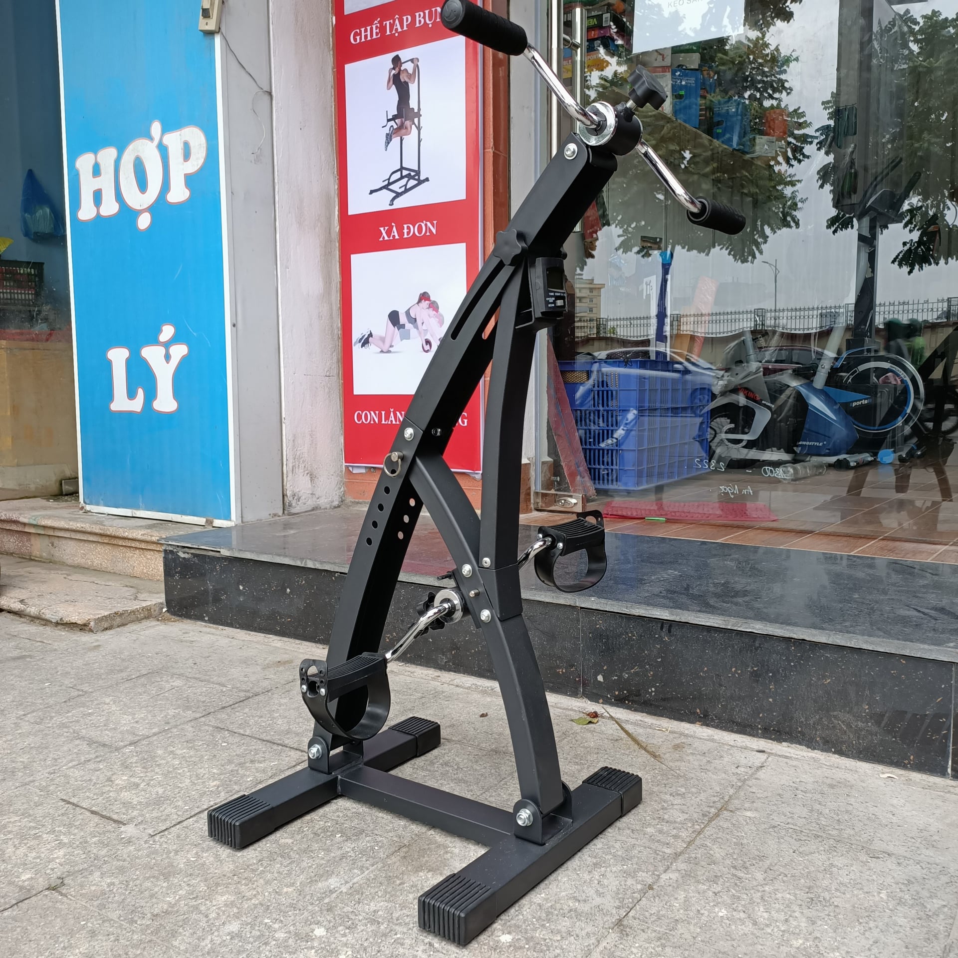 xe đạp tập thể dục Dual bike
