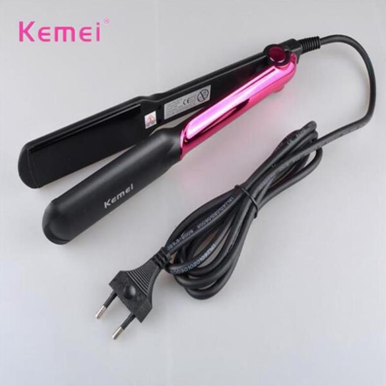 Máy làm tóc 💓freeship💓 máy duỗi tóc 2in1 kemei km-2113, giúp cho quá trình làm tóc một cách nhanh chóng 6111