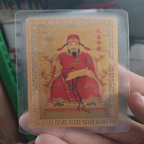 kim bài linh phù văn xương đế quân đỏ