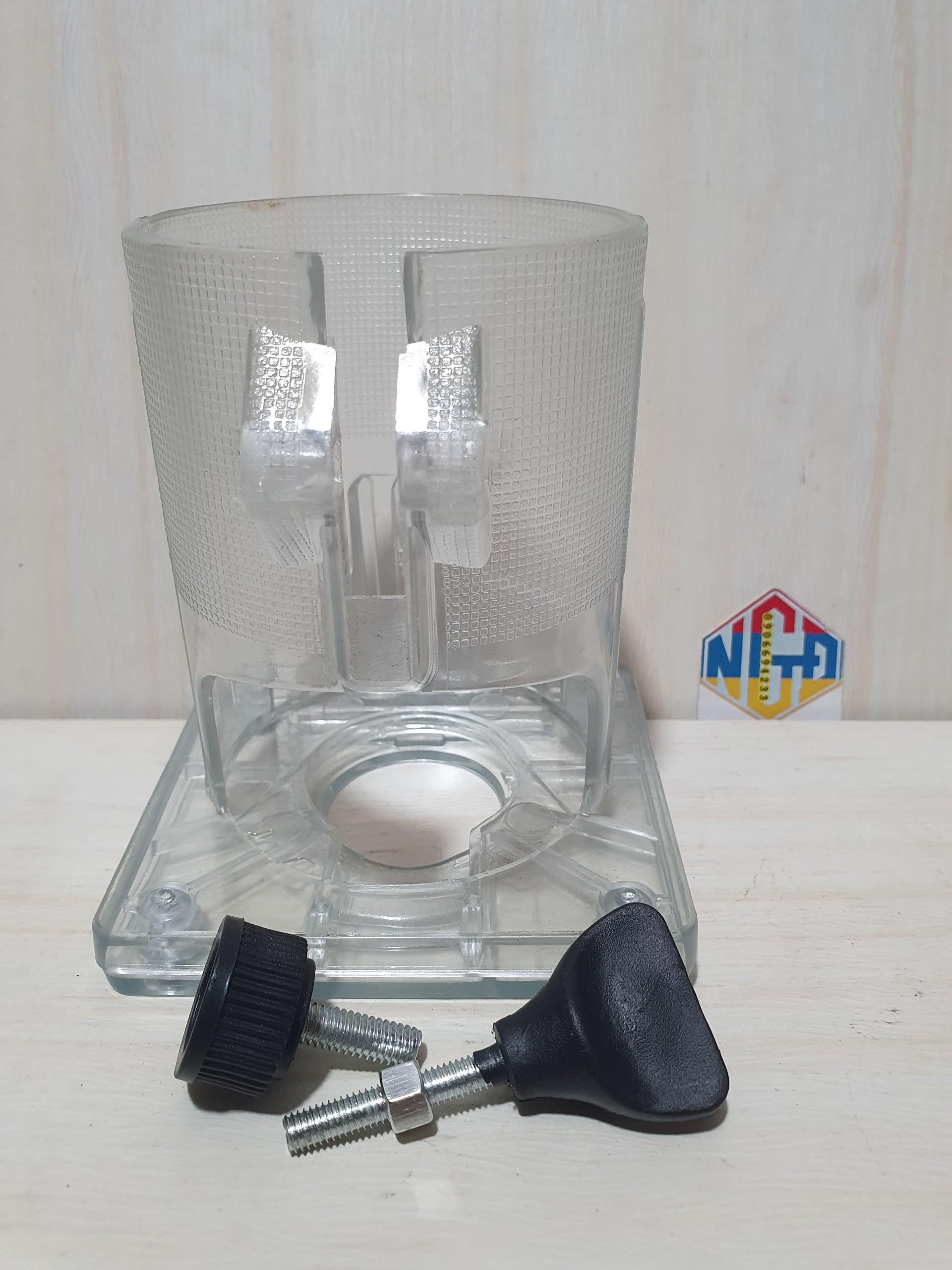 Đế máy soi,cữ máy soi máy phay (nhựa meka)
