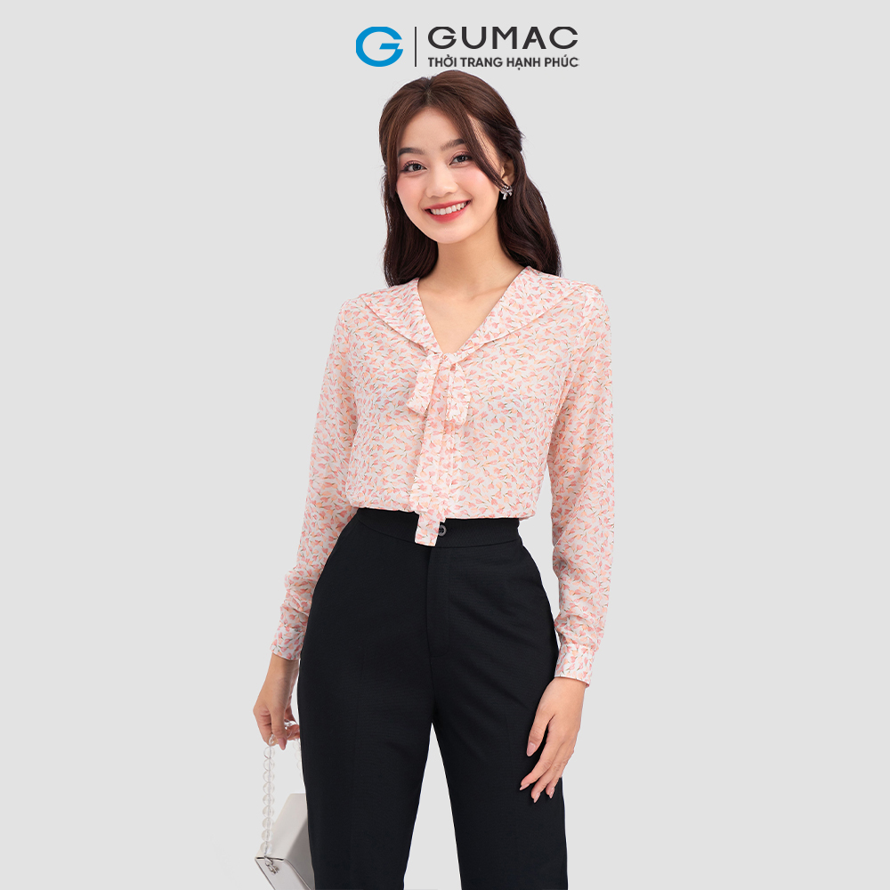 Áo kiểu bâu thủy thủ thời trang GUMAC LA1104