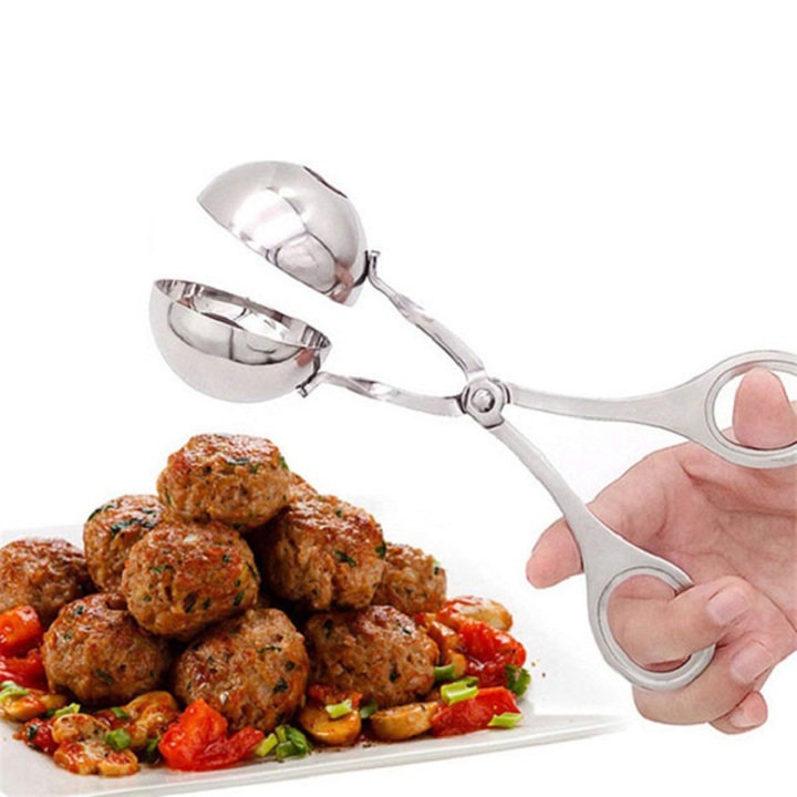 Dụng cụ làm thịt viên inox tiện dụng - Dụng cụ làm mọc, thịt, cá viên