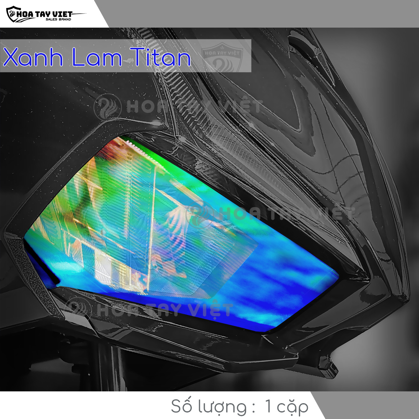 Decal honda AB 2020 - 2024 đề can chuyển màu xanh cánh cam PVC cao cấp bảo vệ CHÓA ĐÈN AIRBLADE