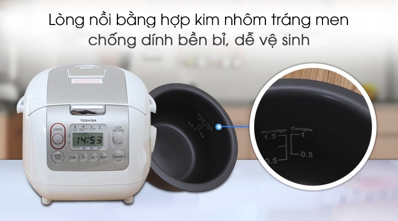 Nồi cơm điện tử TOSHIBA RC-10NMF