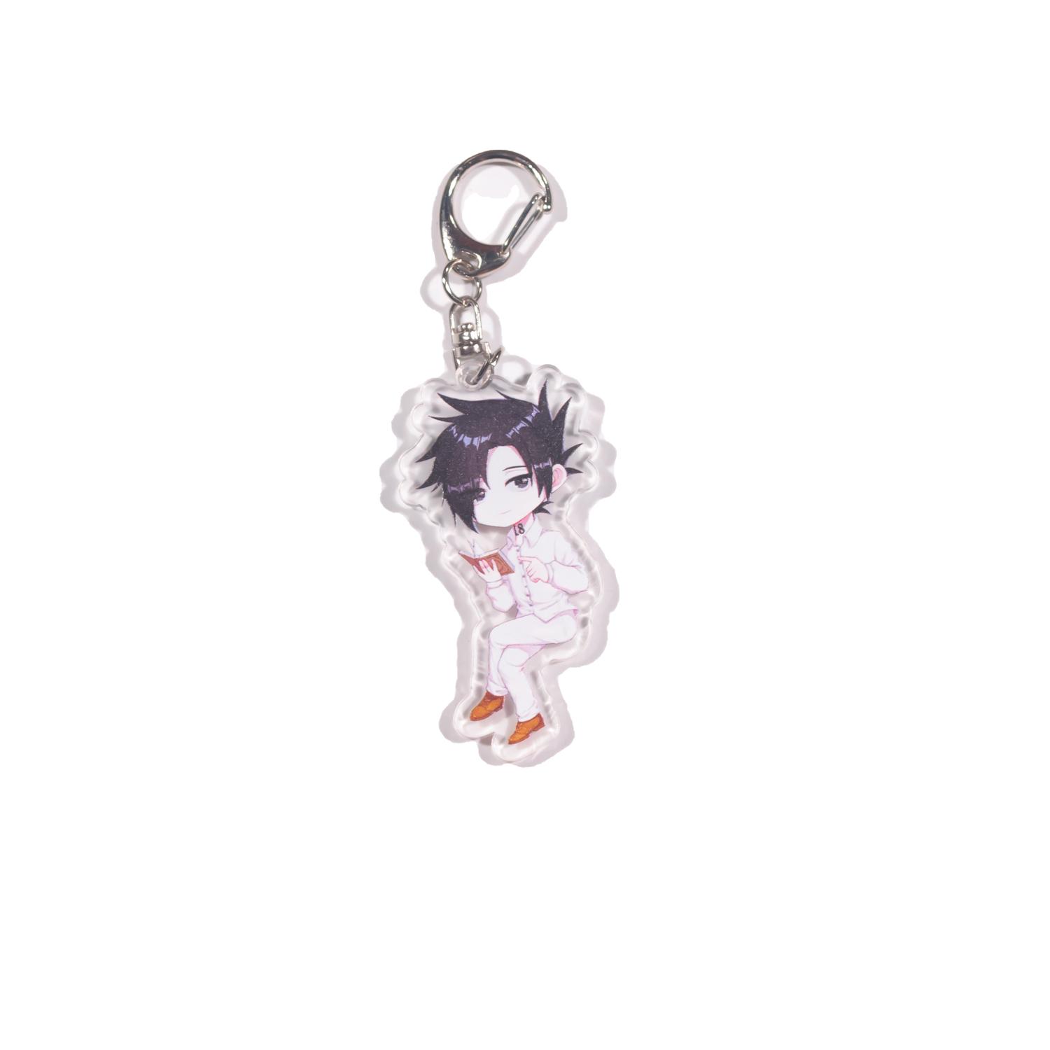 [7-11/12 VOUCHER 8%][thanh lý bán lỗ] Móc khóa Anime mica - Yakusoku no Neverland [AAM] [PGN18]