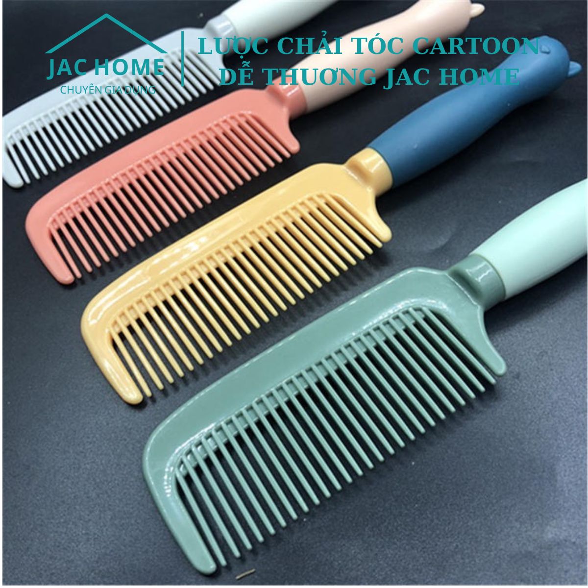 [FREESHIP] Lược chải tóc hoạt hình dễ thương JacHome