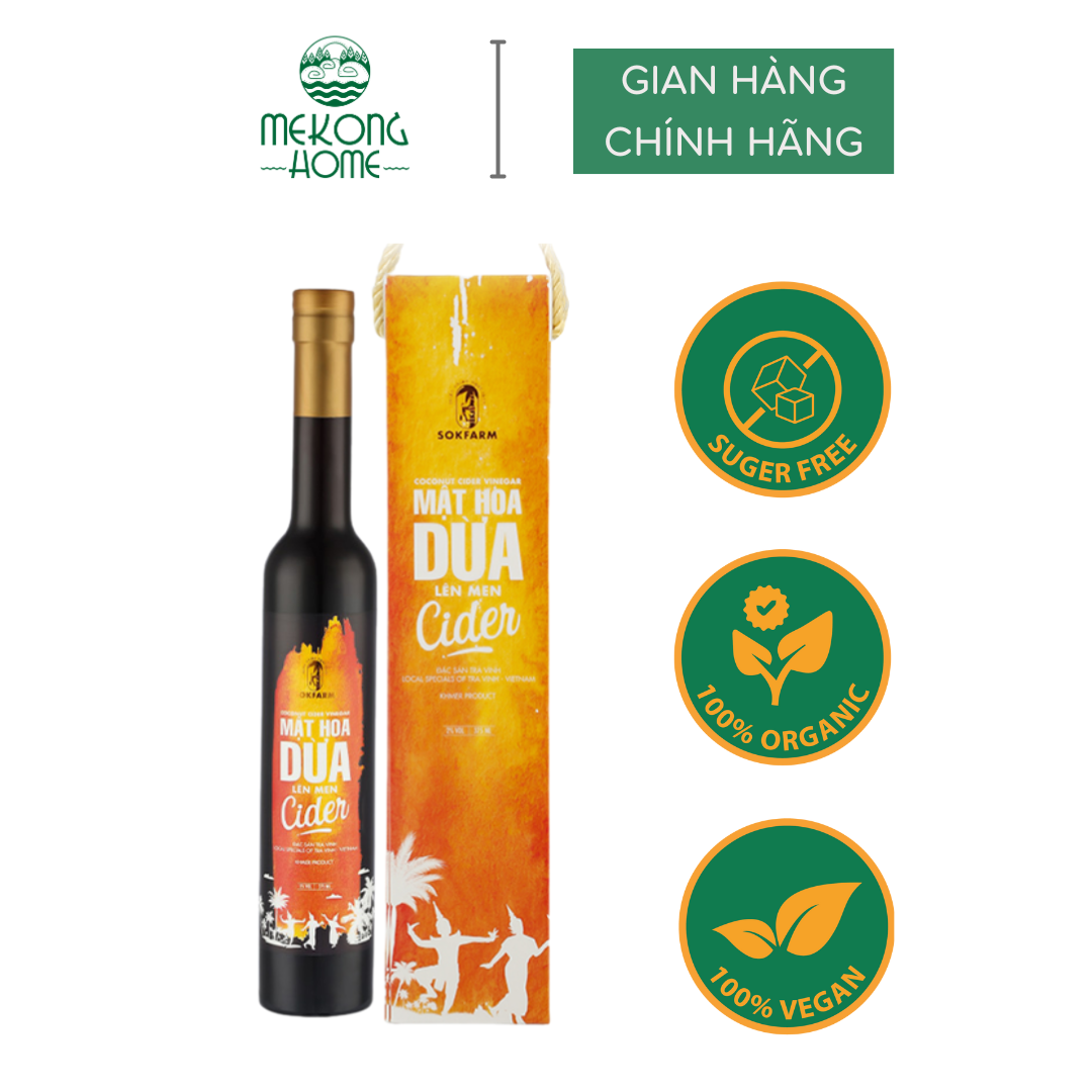 Mật Hoa Dừa Lên Men SOKFARM - 375ml