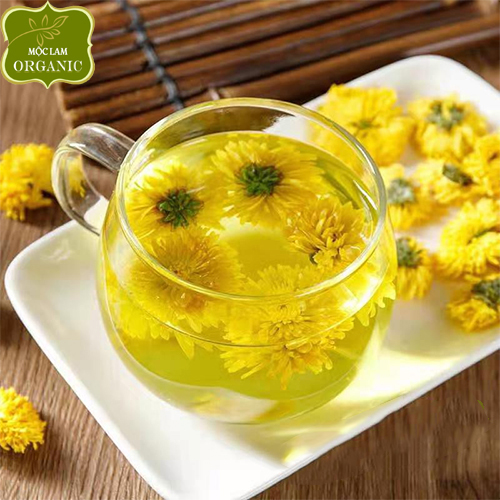 Hoa cúc vàng nguyên bông sấy khô (Hộp 100g - 150g)