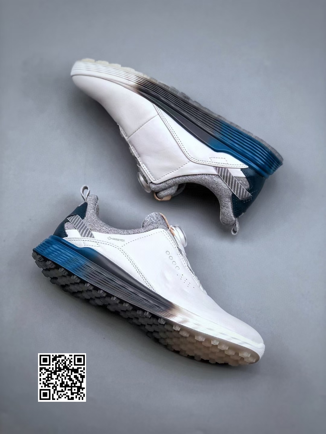 Giày golf nam CORE 100223-55576 màu Trắng | ECCO