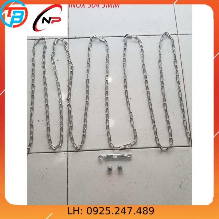 Dây Xích INOX 304 chuẩn xịn 3mm.