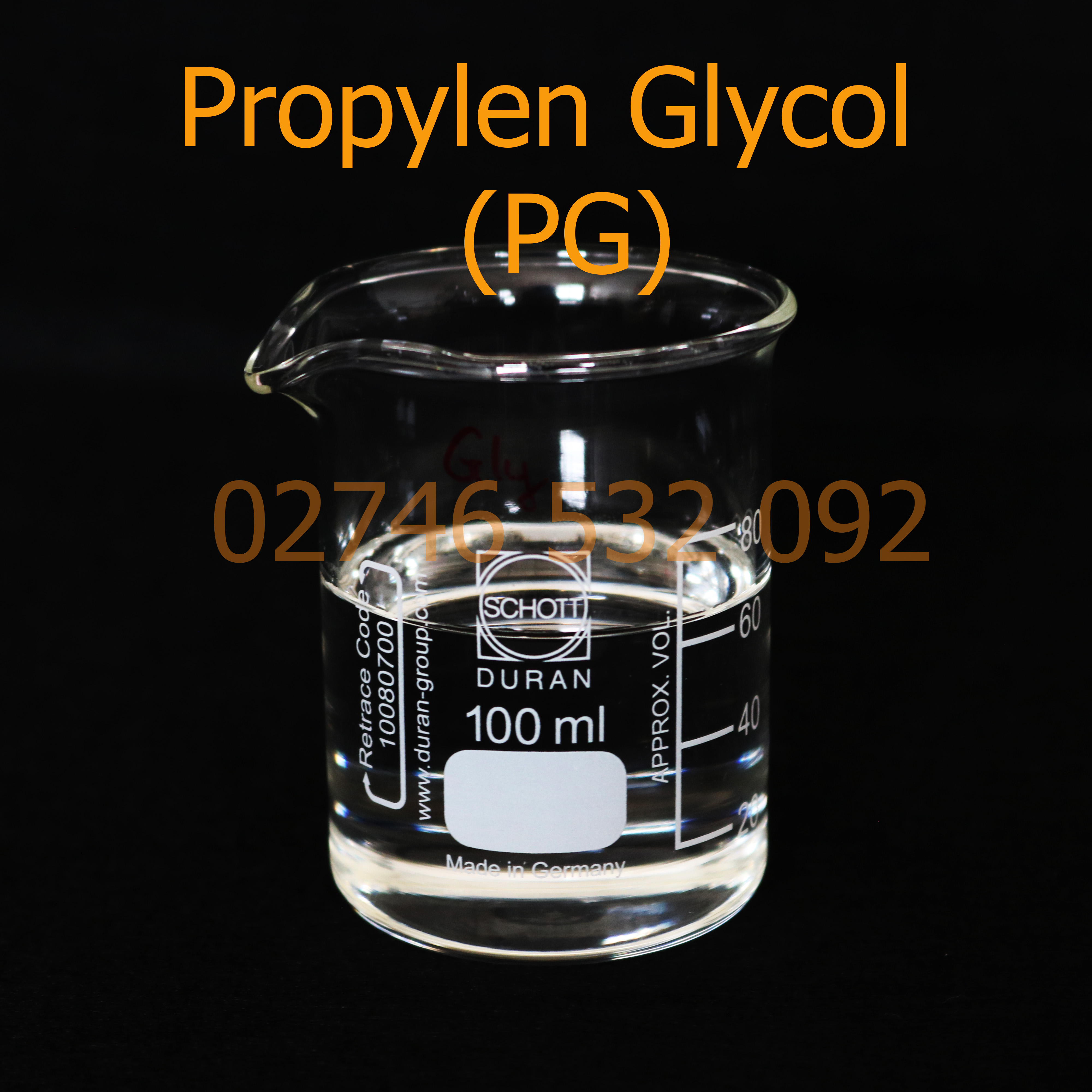 100mL Chất Làm Mềm Và Giữ Ẩm Propylene Glycol (PG) - USP Grade