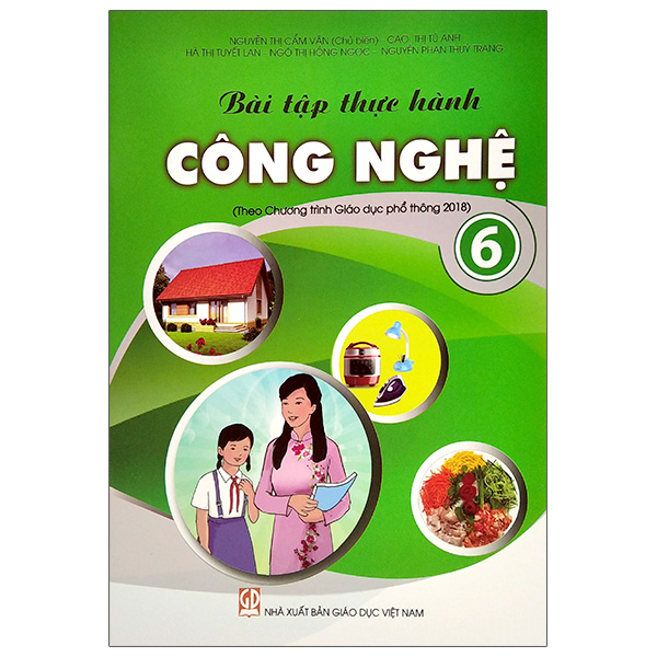 Fahasa - bài tập thực hành công nghệ lớp 6