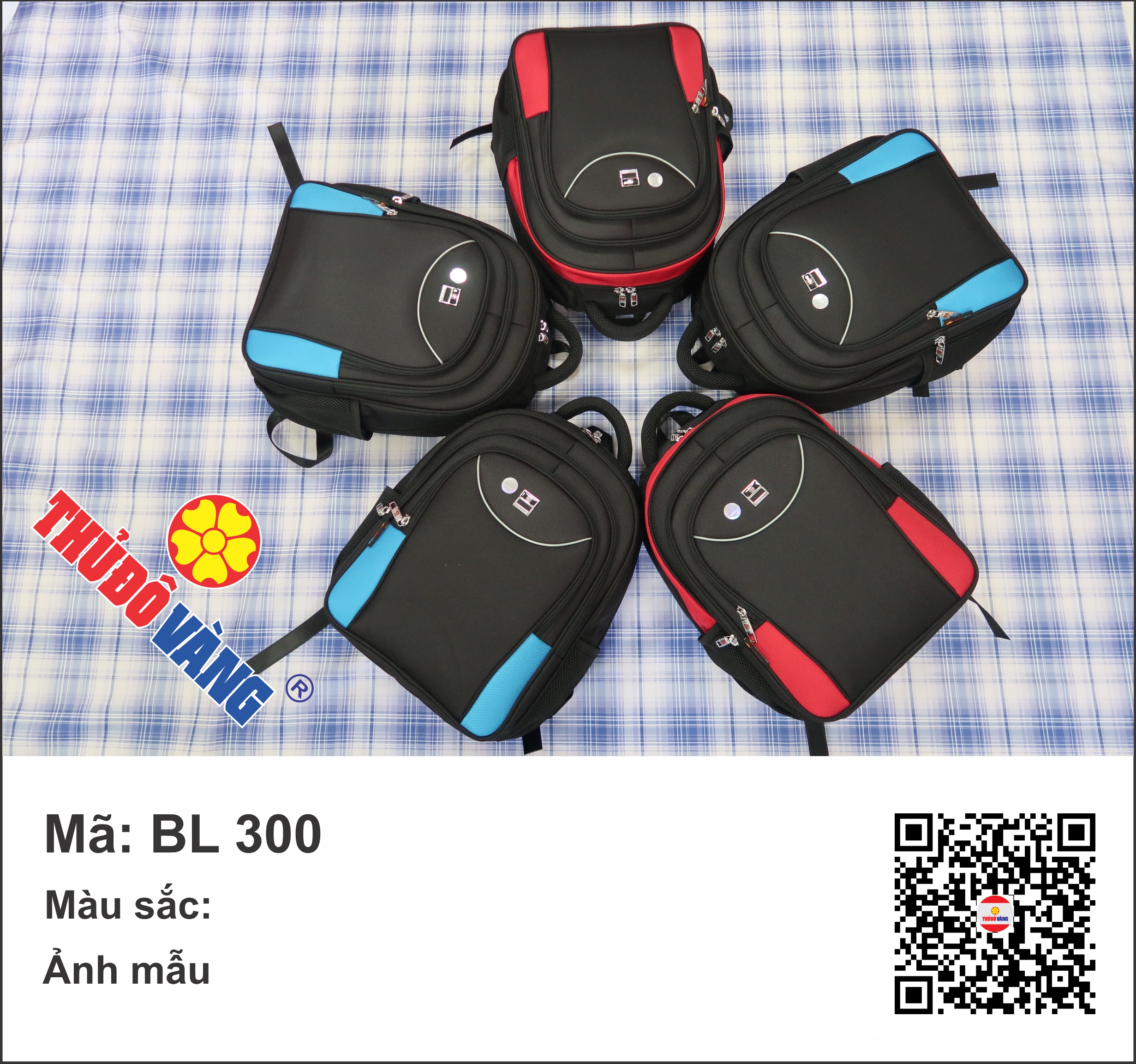 Ba lô cỡ nhỏ thủ đô vàng