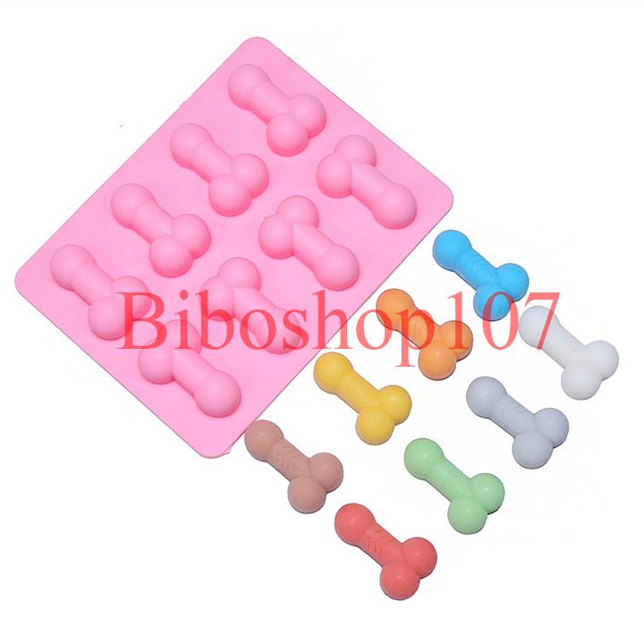 Khuôn silicon làm thạch, rau câu, socola hình trym