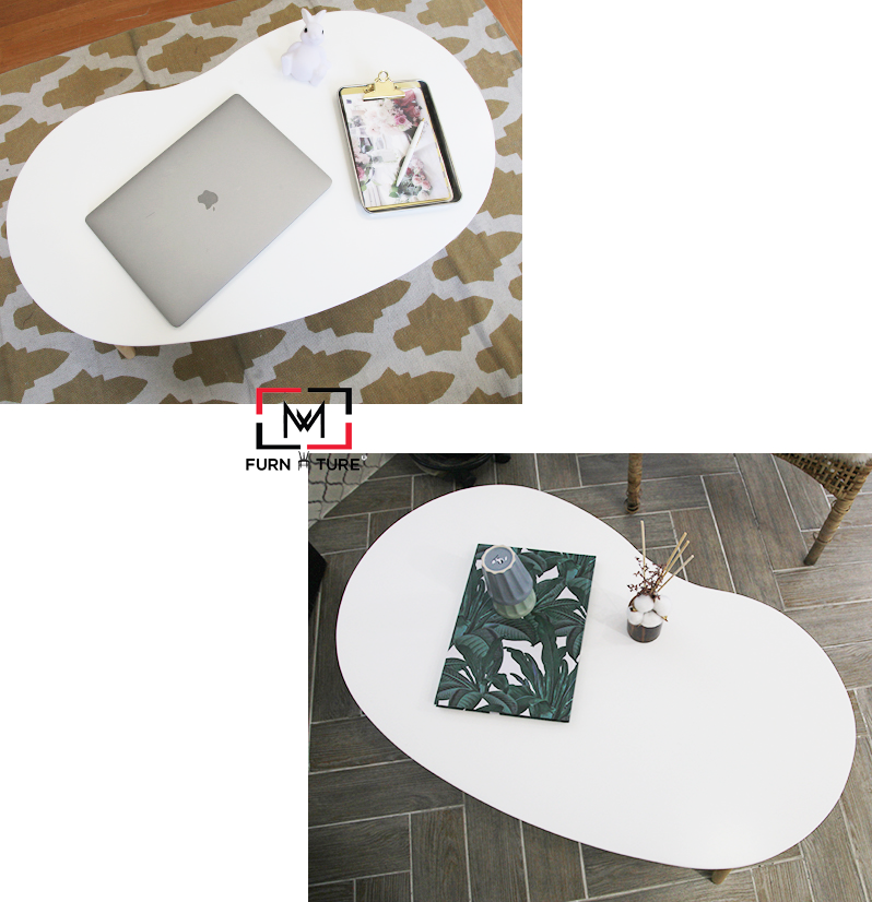 [HCM]BÀN TRÀ/ SOFA PHÒNG KHÁCH KIỂU HẠT ĐẬU CHÂN GẤP GỌN - D TABLE