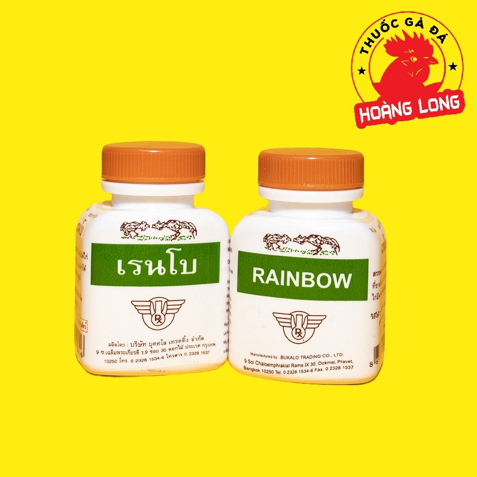 Thuốc nuôi gà đá RAINBOW 1 lốc 12 hộp