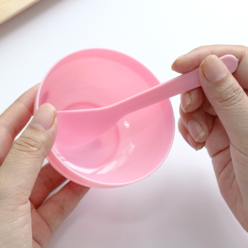 Combo bộ chén que đắp mask mặt nạ trộn mask tiện lợi bằng nhựa dẻo - shopmisana