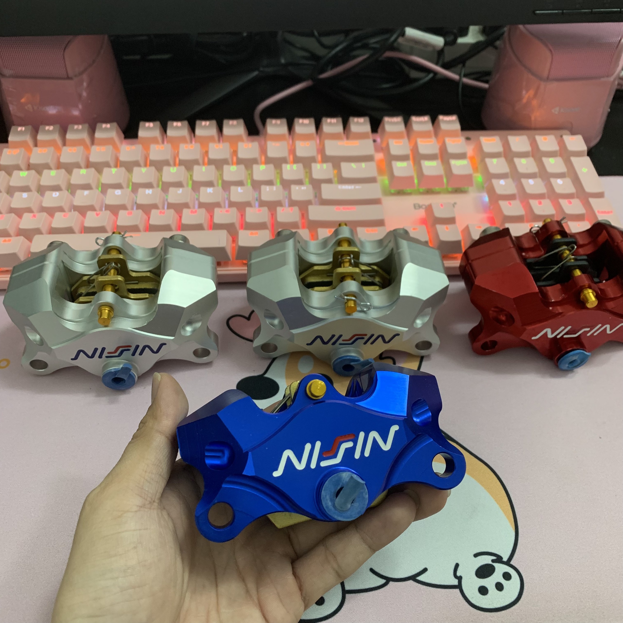 Heo dầu Nissin CNC 2 pis đối xứng