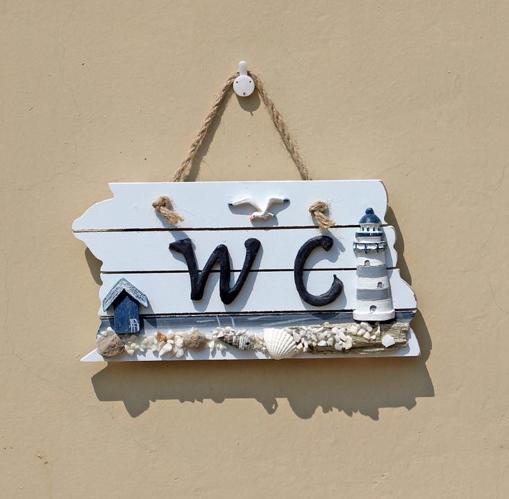 BảNg Treo Wc Phong Cách ĐịA Trung HảI