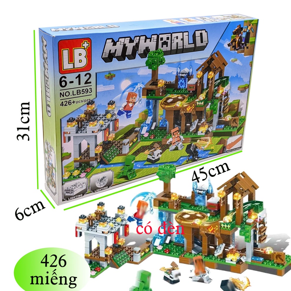 Bộ Lắp bộ đồ chơi lắp ráp mô hình Nhiều Mẫu