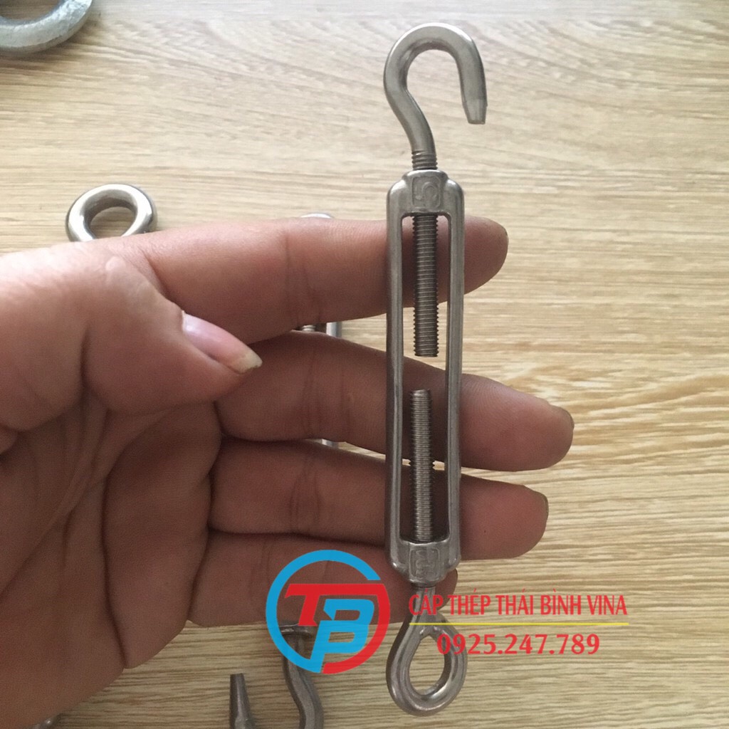 Tăng đơ inox 304, tăng đơ cáp m5, m6, m8,m10 capthepgiasi