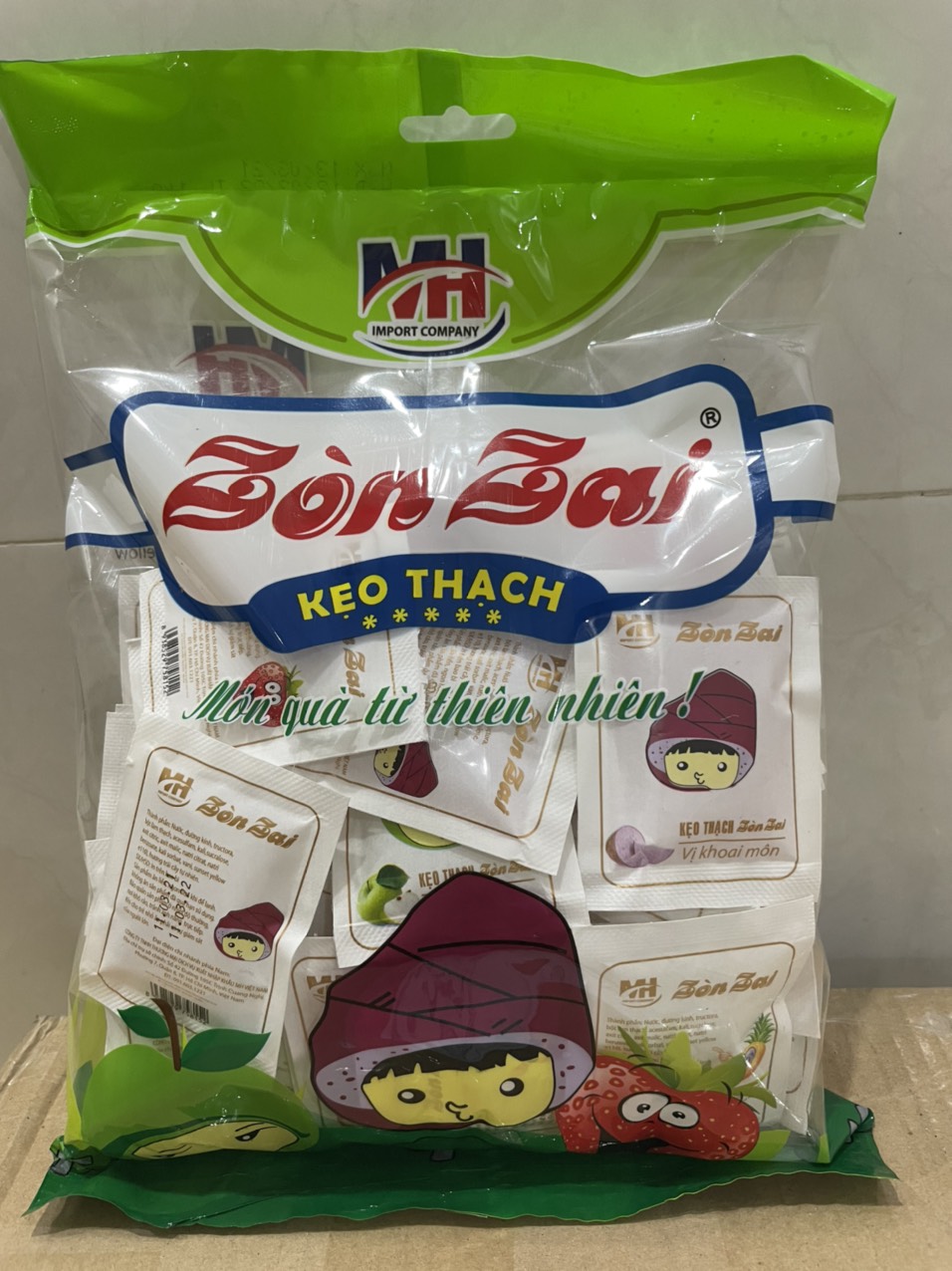 500g Kẹo Thạch Zai Zai Mix Vị Siêu Ngon
