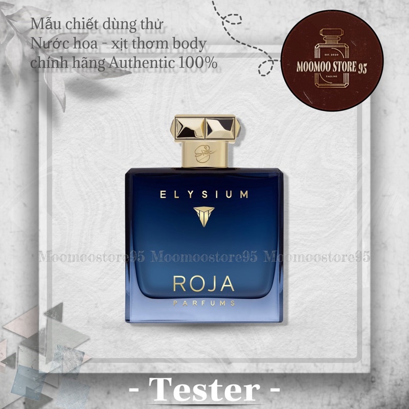 -𝐌𝐨𝐨𝐌𝐨𝐨- nước hoa Nam Roja Elysium Parfum cologne ( Mẫu Thử 5ml/10m/20ml )