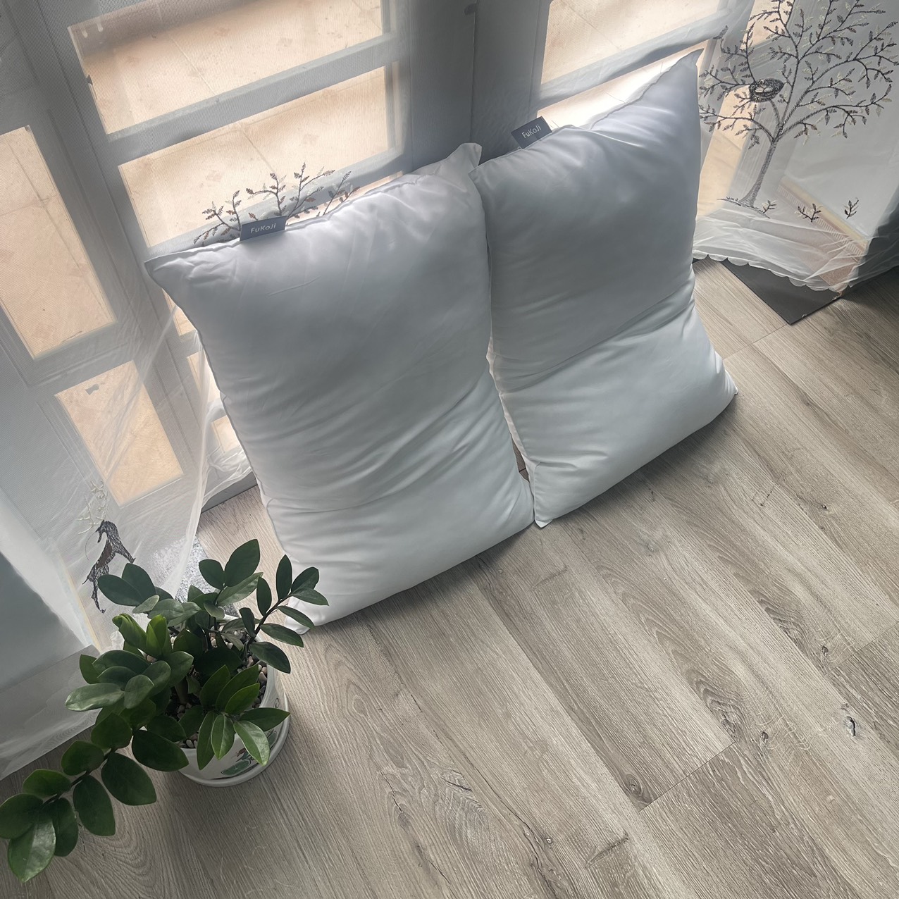 FUKOJI Combo 2 Gối Bông Sợi Microfiber Kích thước 45-65cm
