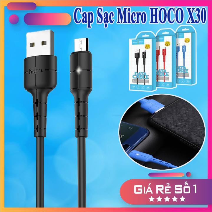 [Hàng Loại 1] CÁP SẠC NHANH Micro Usb HOCO X30 CAO CẤP | SKYTHUONGMAI - 28001
