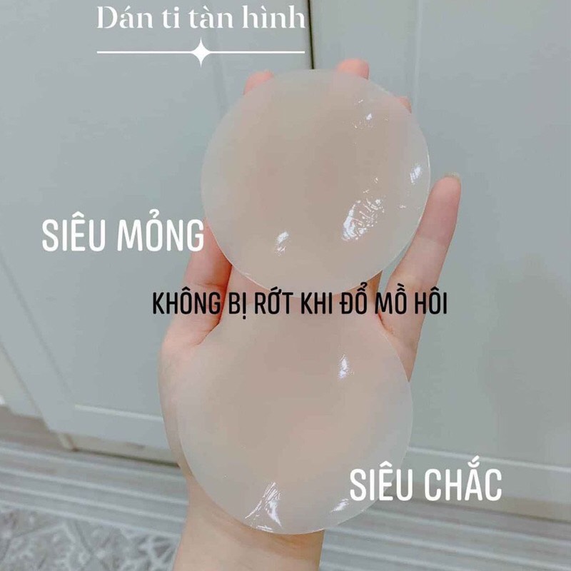 2 miếng dán silicon tàng hình siêu dính
