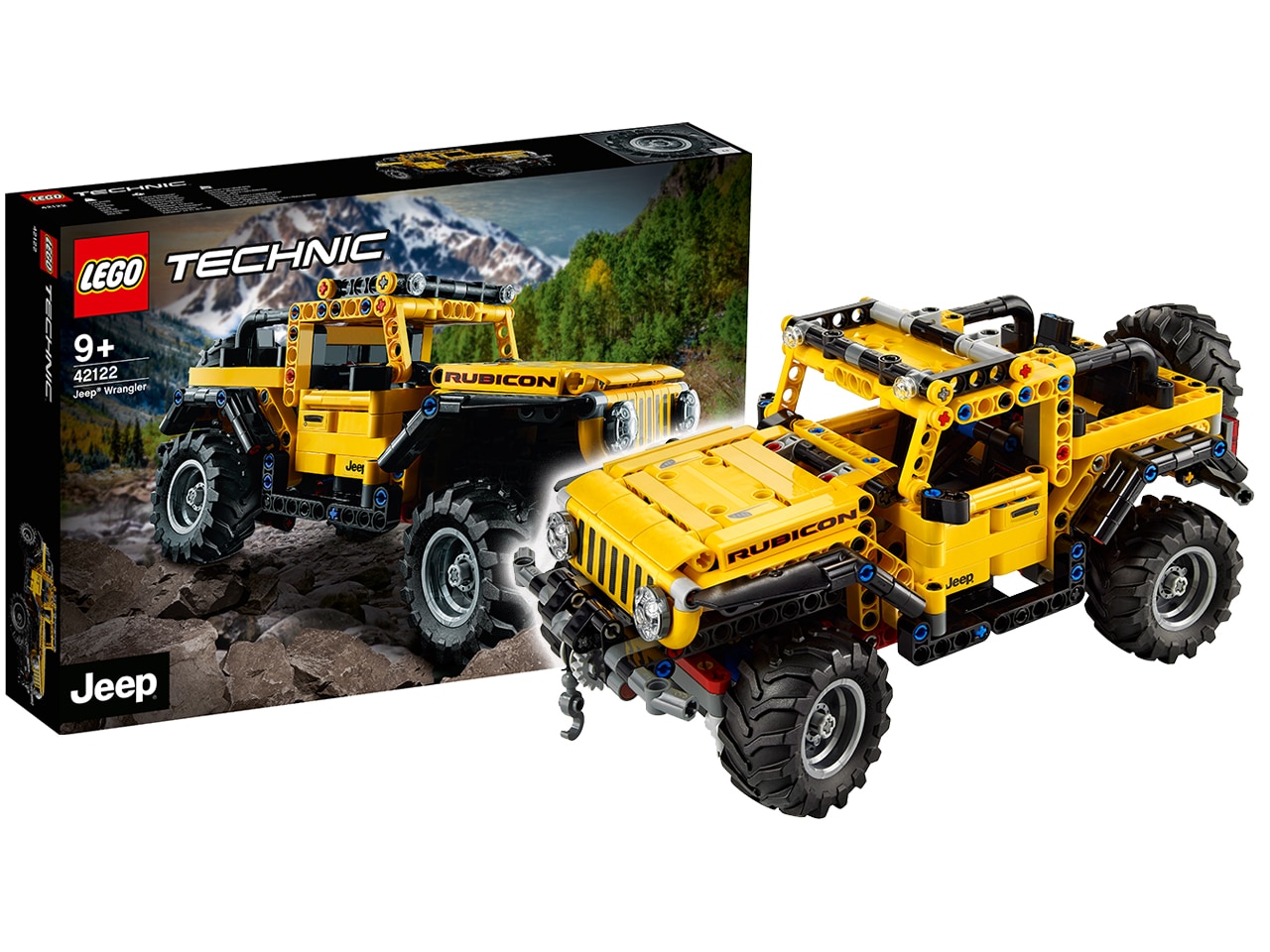 42122 LEGO Technic Jeep Wrangler - Mô hình xe địa hình LEGO Jeep Wrangler |  