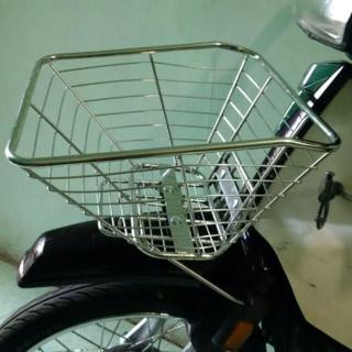 Rổ INOX gắn Dream, CUB 10li BẢO HÀNH 1 ĐỔI 1 FREE - QUỐC BẢO