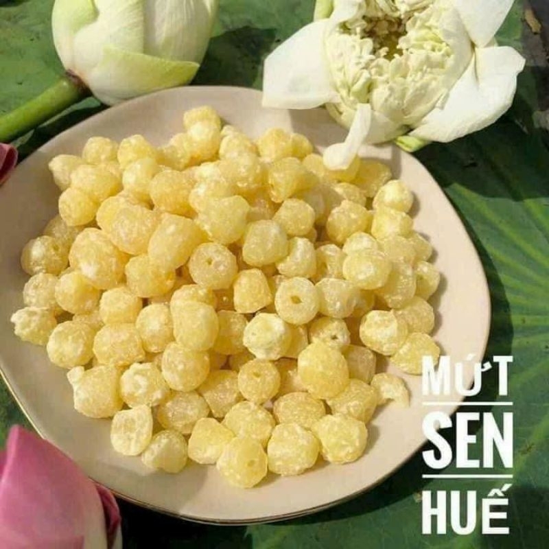 500g mứt hạt sen loại ngon - tết 2024