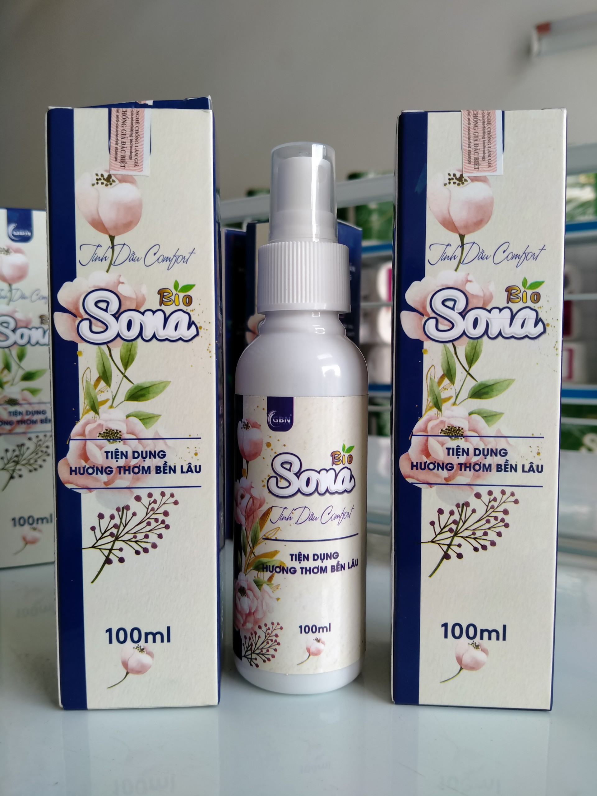 Combo 3 chai xả vải khô SONA