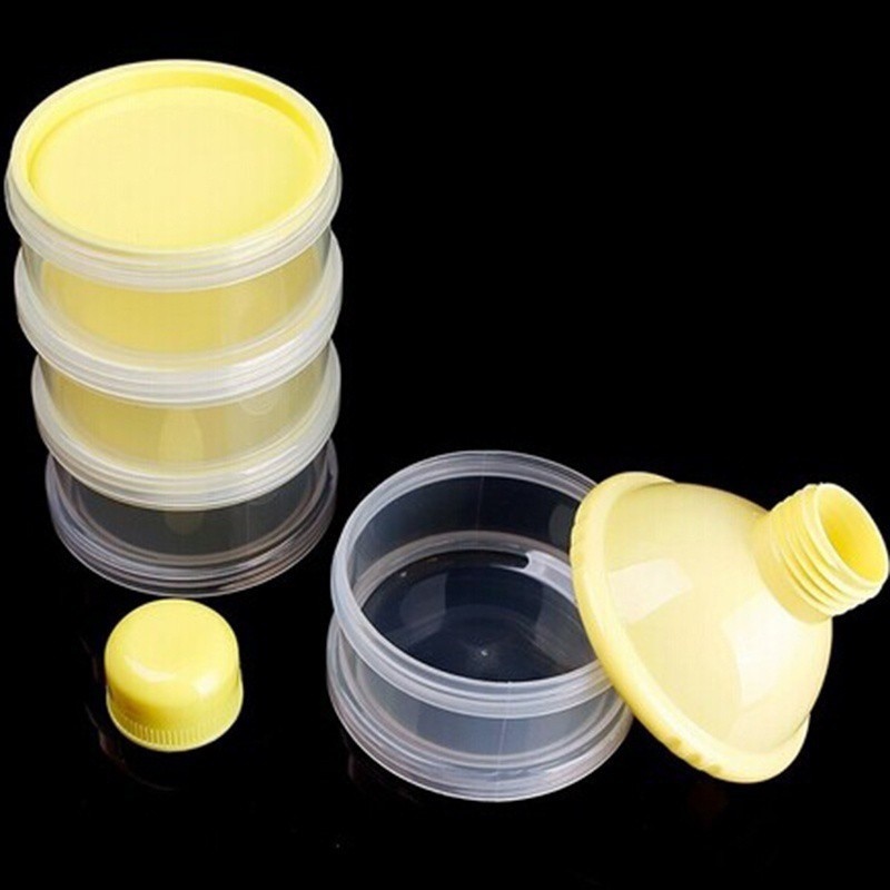 5Layers Baby Milk Powder Dispenser Container Storage Bottle Feeding Box