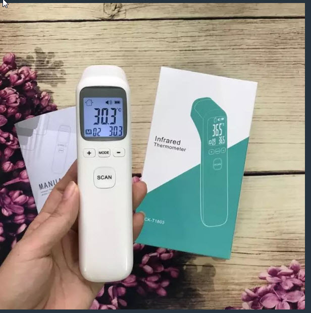Nhiệt kế điện tử , nhiệt kế hồng ngoại đa năng, nhiệt kế đo trán cho trẻ và người lớn, nhiệt kế đo thân nhiệt, nhiệt độ phòng bảo hành 12
